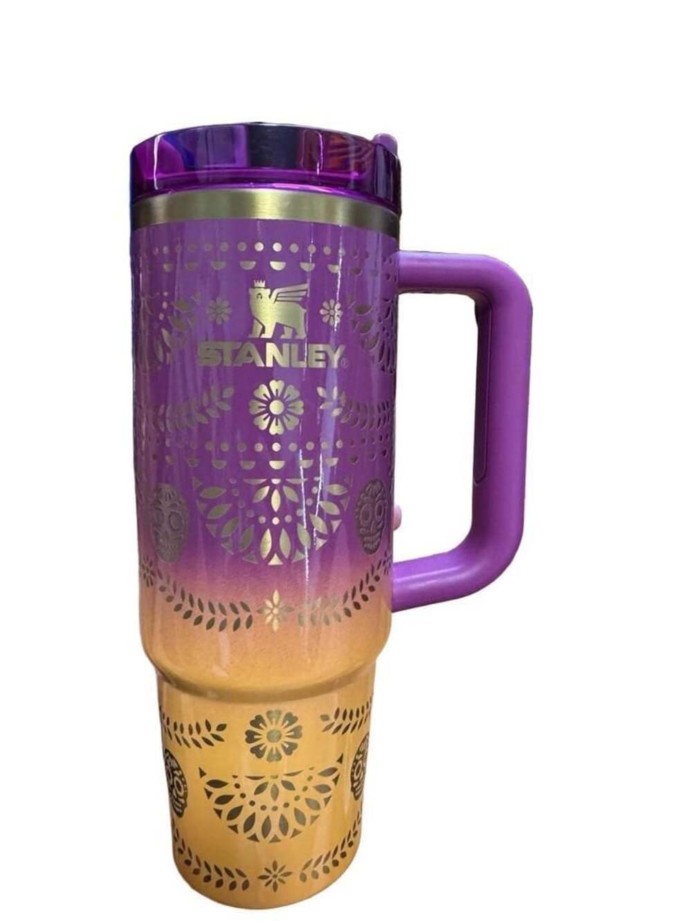 Stanley Quencher H2.0 30oz Sunrise Catrina Dia De Los Muertos